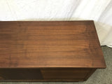 Vintage Craftsman Lane Walnut Veneer Cedar Chest