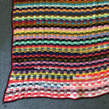 Hand Made Multicolour Throw Blanket