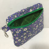 Sarahjane Harrigan Single Sewn Fabric Medium Zipper Pouch