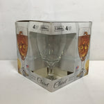 New In Box! Set of 4 Libbey "Claret" 16.25oz Iced Tea Glasses