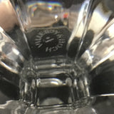 2pc Modern Villeroy & Boch "Cocktail Club" Crystal Candle Holders