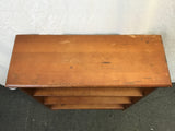 Vintage Solid Cherry 4-Tier Shelf