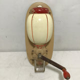 Vintage MC Zassenhaus Wall-Mounted Manual Coffee Grinder w/ Ceramic Hopper