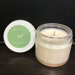 Lavender in Luxe 2oz "Sagittarius" (Zo12) Zodiac Candle in Clear Glass Jar