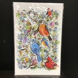 Cruz Illustrations "Garden Friends" 11x17 Signed Art Print