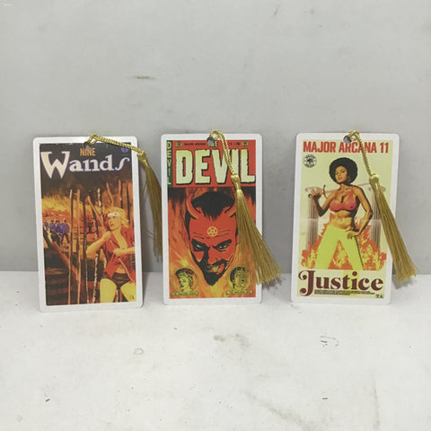 Kayla's Kreations Single Tarot Card Bookmark from "The Pulp Tarot" Deck