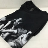 Quickdraw Studio "Girl Dinner" Large Screen Printed T-Shirt