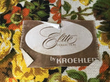 Vintage Kroehler Floral Upholstered 2-Cushion Loveseat
