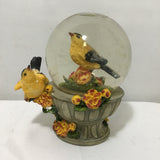Vintage Goldfinch Water Globe