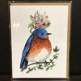 Cruz Illustrations "Bluebird" Greeting Card