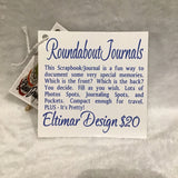 Eltimar Design "Celebrate Summer" Roundabout Scrapbook/Journal Album