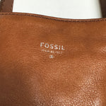 Fossil Brown Leather "Sydney" Satchel Bag