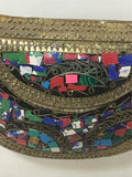 Mosaic & Brass Shoulder Bag