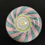 Single Retired Mackenzie-Childs "Cayuga" Ceramic Cabinet Knob