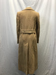 Vintage Meyer Jonasson Tan Camel Hair Double-Breasted Long Coat