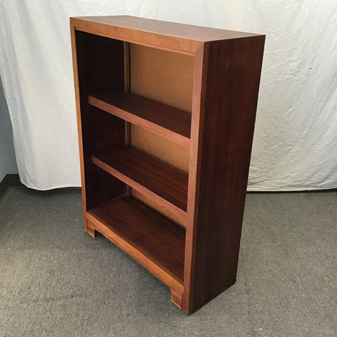 Vintage Teak Veneer 4-Tier Shelf