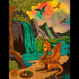 Yen Ospina "Basking" 8.5x11 Signed Art Print
