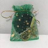 Kayla's Kreations Single 12" Hand Made Ribbon Bookmark w/ Charms