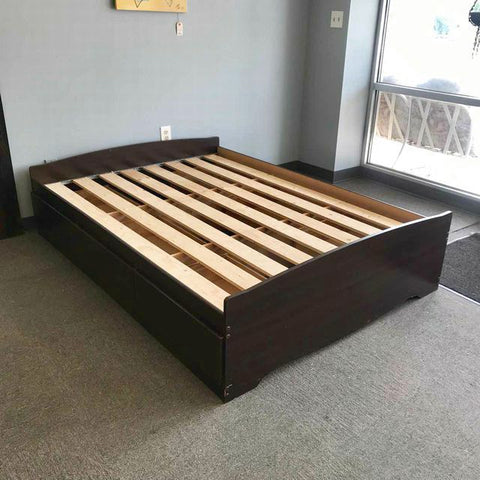 Modern PrePac "Mate's" 6-Drawer Full Platform Bed