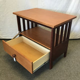 Mission Cherry 1-Drawer TV Stand