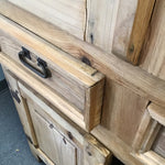 Vintage Solid Pine Armoire