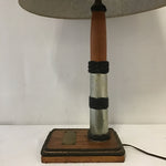 Pair of Vintage Upcycled Naval Shell Table Lamps