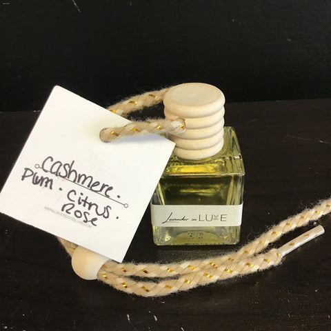Lavender in Luxe Cashmere, Plum, Citrus, & Rose Car Diffuser