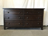 Crate & Barrel Craftsman "Brighton" 6-Drawer Dresser