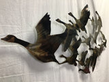 Metal Flying Geese Wall Hanging Art
