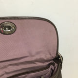 Vintage Coach Legacy Flap F15170 Brown Pebbled Leather Shoulder Crossbody Bag