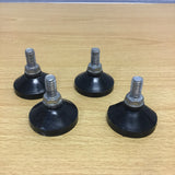 Modern Powell Grey Metal 1-Drawer 2-Tier Filing Cabinet