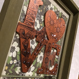 Eltimar Design Framed "Philly Love" Mixed Media 3D-Artwork