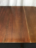 Vintage Mahogany Veneer Drop-Leaf Expanding Dining Table