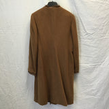 Linda Richards Luxury Brown Wool Long Coat