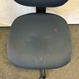 VIA Blue Upholstered Office Chair