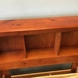 Solid Pine Twin Platform Bed w/ Built In Storage
