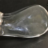 Vintage Signed Steuben Crystal & Garnet Beaver