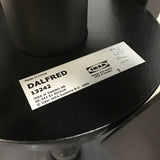 IKEA DALFRED Black Pine Adjustable-Height Bar Stool