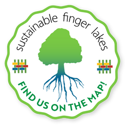 Sustainability badge from Sustainable Finger Lakes