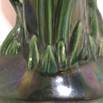 Vintage Art Deco Royal Haeger Green Ceramic Gazelle Vase