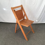 Vintage Craftsman Solid Maple Folding Chair