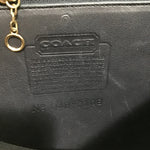 Coach Black Leather Equestrian Briefcase