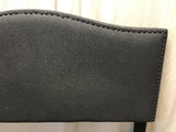 Modern Dorel Grey Upholstered Full/Queen Headboard