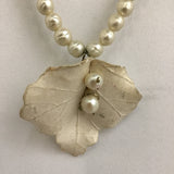 Vintage White Freshwater Pearl Necklace