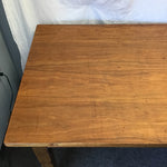 Vintage Craftsman Bishel Black Walnut Veneer Work Table