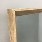 Contemporary Rustic Wood-Framed Full-Length "Leaner" Mirror