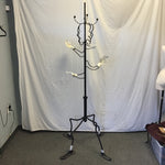 Custom Surrealist Black & White Metal Coat Tree