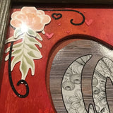 Eltimar Design Framed "Love Always" Mixed Media 3D-Artwork