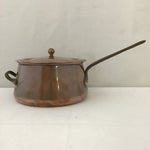 Vintage Copper Coated Saucepan & Lid