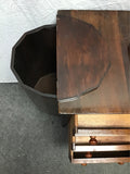 Vintage Solid Cherry 3-Drawer Martha Washington Sewing Cabinet